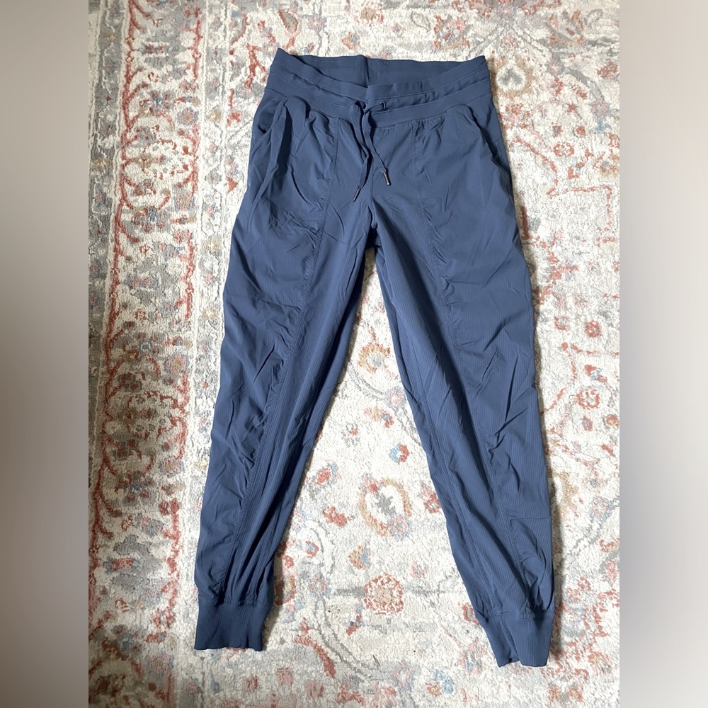 Blue Lululemon Dance Studio Pants